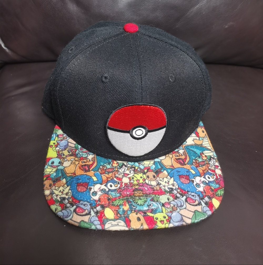 Pockmon Nintendo Creatures 2017 Baseball Snapback Cap Hat